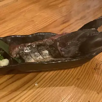 きずな屋名物　鰹の炭叩き