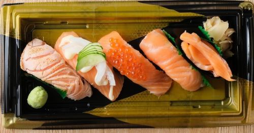 Assorted salmon (5 pieces)