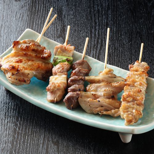 串焼き盛り合わせ（5本）