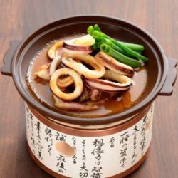 〈酒の肴〉いかわた陶板焼