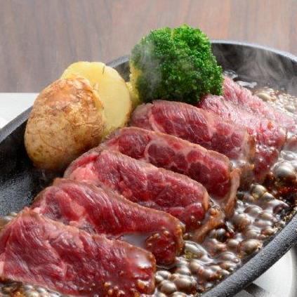 牛ロースのカットステーキ