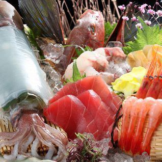 新潟の新鮮なお刺身が楽しめるッ！名物磯盛り！お祭価格1598円★
