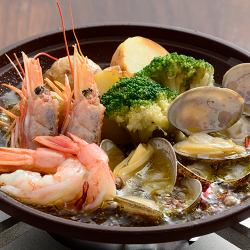 海鮮アヒージョ