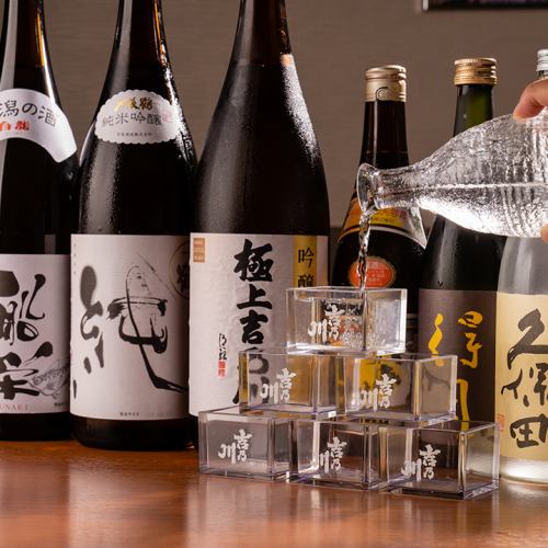新潟の地酒を飲み比べ