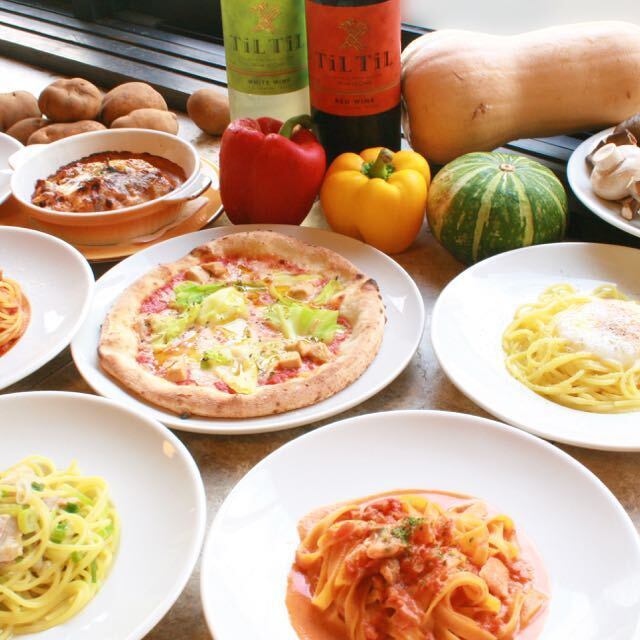 【50種以上パスタ・ピッツァが食べ放題】