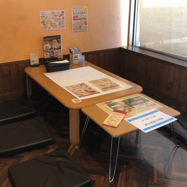 家族連れ、お子様連れの方に嬉しい店内!