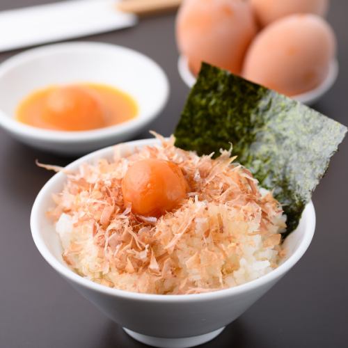 Egg-cooked rice (Tontama style)