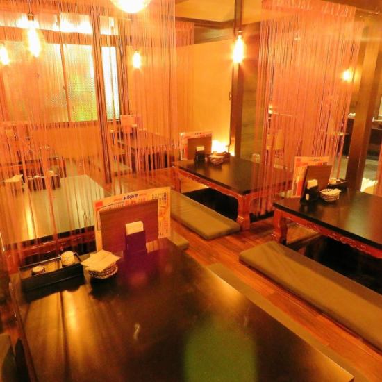 The tatami room can accommodate up to 50 people ♪ Great for year-end parties, company banquets, etc.
