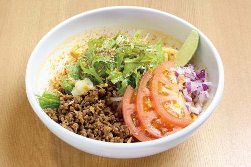 Cold Tantan Mazesoba [with soup]