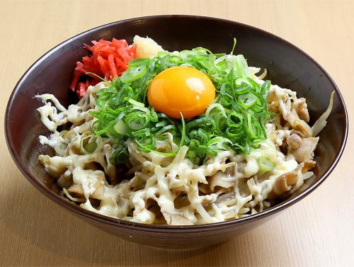 Meat stamina mixed soba [with soup]