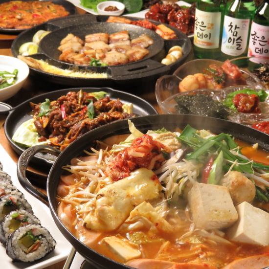 가라스마의 한국 요리라고 하면 여기! 한국 출신의 오너 셰프가 다루는 본격 한국 가정 요리!