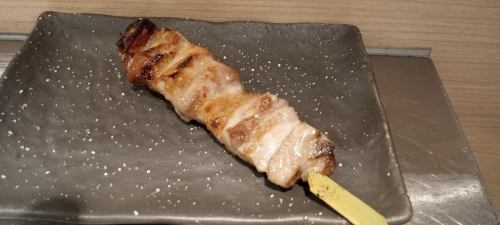 Yamagata pork belly skewers