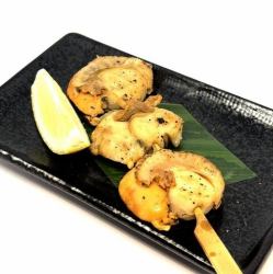 Hokkaido scallop skewers