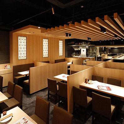 清潔感のある店内は都会の喧騒を忘れるオシャレ空間♪