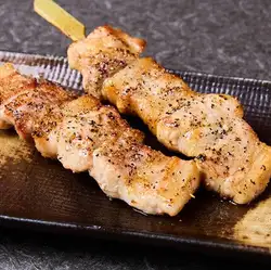 Saitama Prefecture-produced fragrant pork belly skewers