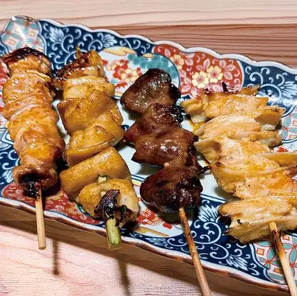 炭烤日式雞肉串(主廚精選)-4種烤串