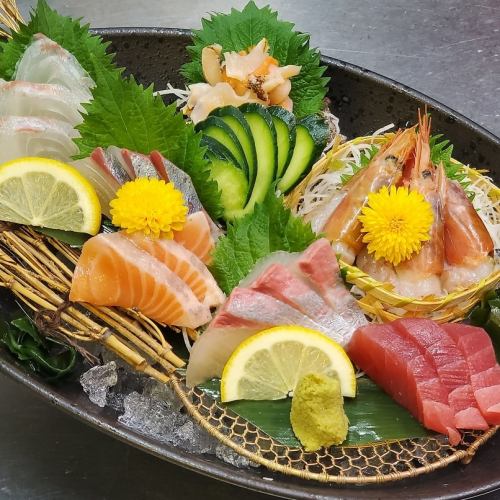 刺身特選盛り7種