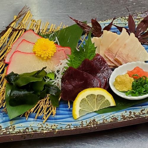 鯨３種盛り合わせ