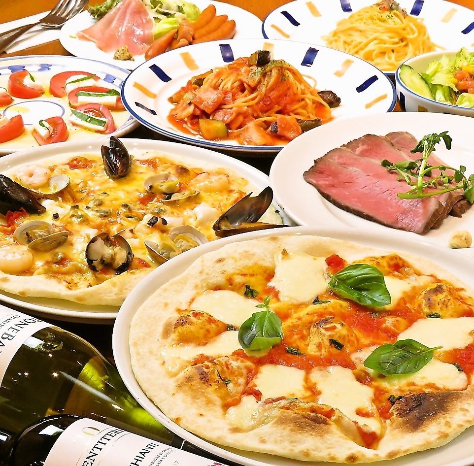 From pasta to pizza to desserts, everything is handmade! Casual, fashionable Italian cuisine♪
