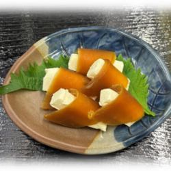 奈良漬けとクリームチーズ