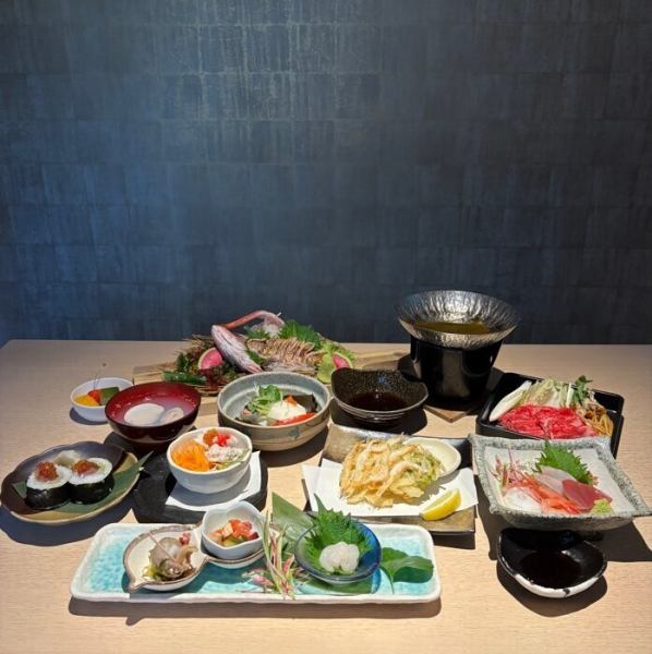 美食とともに楽しむ素敵な宴会。大切な瞬間を演出。