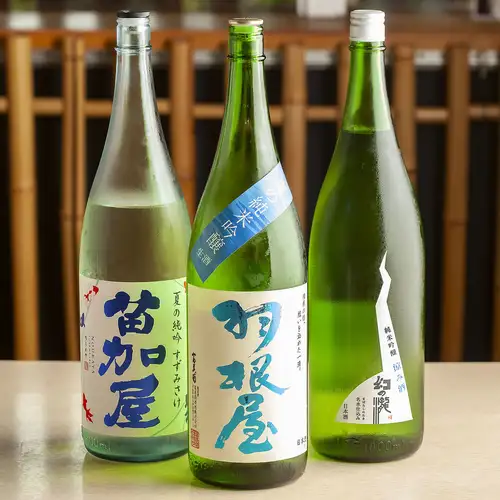 厳選日本酒とお刺身で宴会