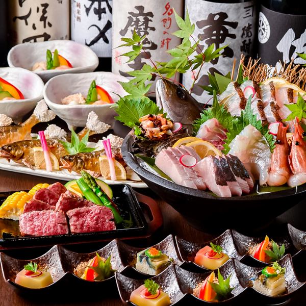 Popular with secretaries★Luxurious banquet course★All-you-can-drink included 6,000 yen⇒5,000 yen!