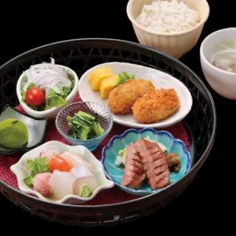 かご盛御膳！様々な料理が一度に愉しめます♪：2200円