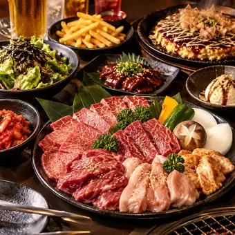 Happy Year-End Party Course (2-hour all-you-can-drink included): 6,000 yen