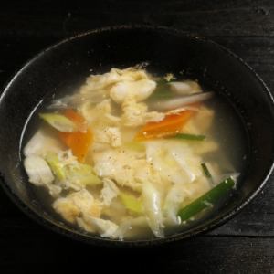 Egg soup