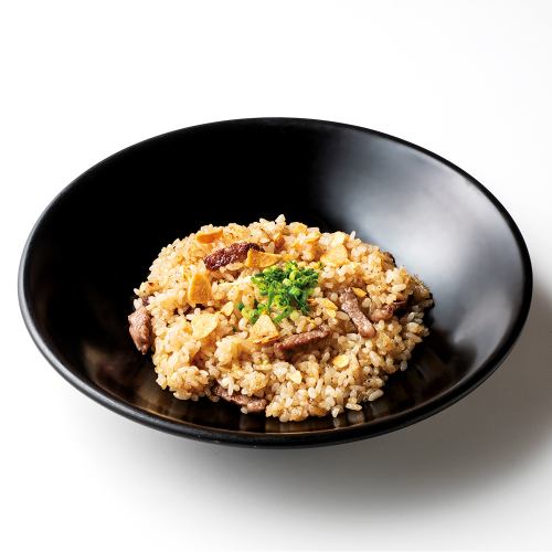 Garlic fried rice (with soup)