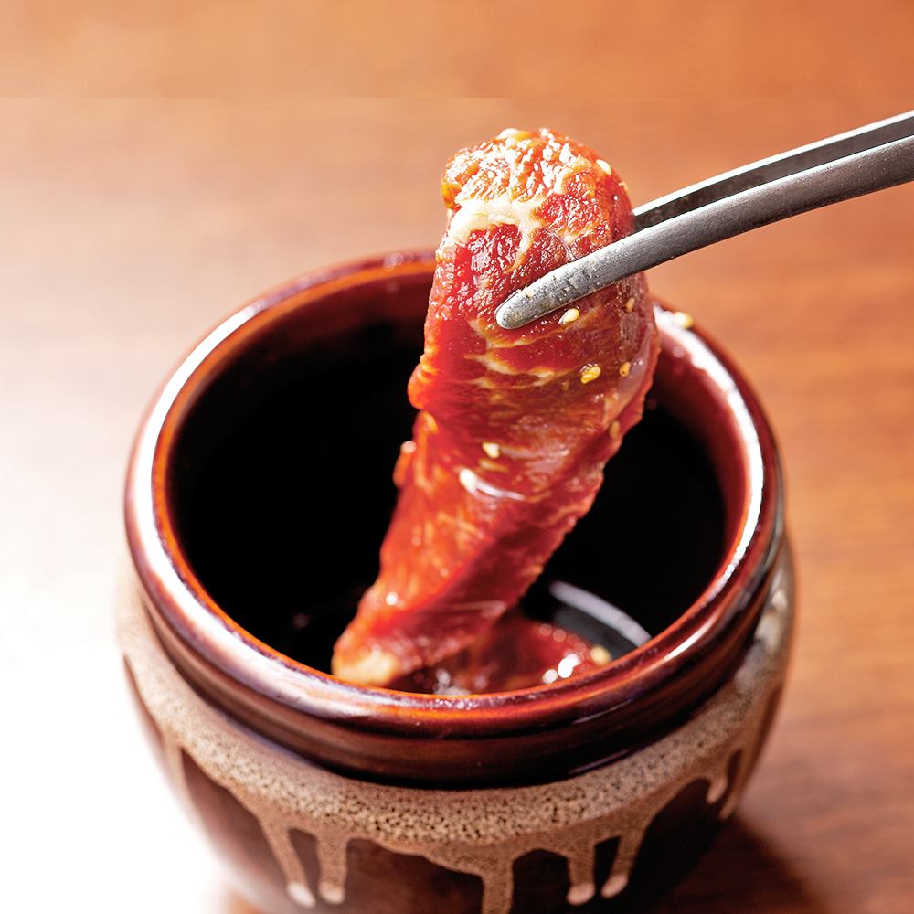 Photogenic♪ The large pieces of marinated kalbi are delicious and look great!