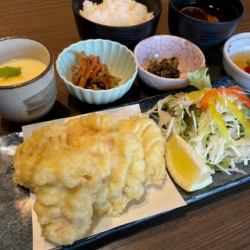 とり天定食