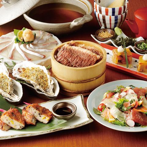 お昼の宴会お任せください。