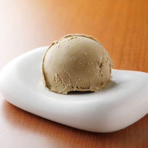 ほうじ茶のアイスクリーム
