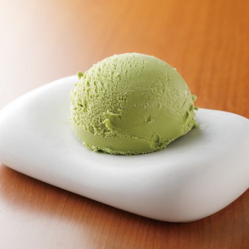 抹茶のアイスクリーム