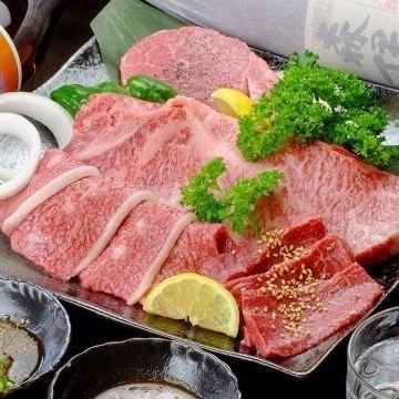 コスパ◎で大人気！黒毛和牛焼肉食べ放題3480円(税込)～