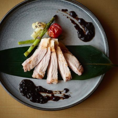 【迷ったらこちら・豚/Dinner】和風イタリアンコースディナー 6品(魚と豚・選べるパスタ)