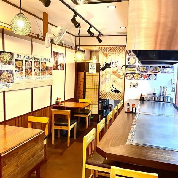 [Good access ◎] Conveniently located just a 2-minute walk from Sanyo-Itajuku Station on the subway! In addition to okonomiyaki and teppanyaki, you can enjoy seasonal dishes and sake at this restaurant.We are looking forward to your visit!