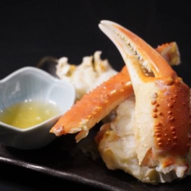 Crab Kaiseki Course: Nagomi - Enjoy raw snow crab from the Okhotsk Sea, 8 dishes, 16,000 yen (tax included)