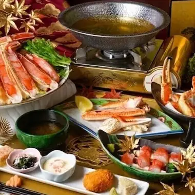 [Highly Recommended!] Kani Kaiseki Kouki ◆ Generous portions! Enjoy authentic snow crab with this 10-course meal for 23,800 yen (tax included)