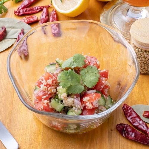 Moroccan salad (with couscous)