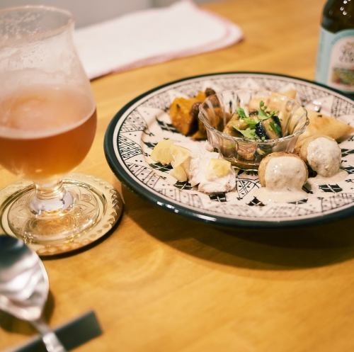 Enjoy Moroccan cuisine and craft beer together