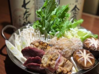 【毎年恒例新年会１番人気！】海鮮と鶏の寄せ鍋コース5500円 2H飲み放題（席150分確保）