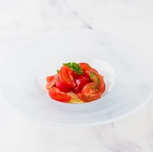 フルーツトマトの冷製カッペリーニ
