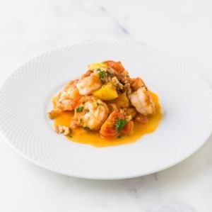 イタリアンガーリックシュリンプ