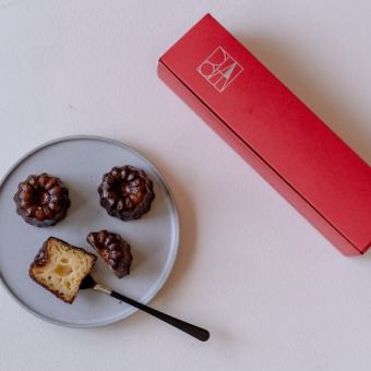 Comes with a canelé souvenir! A perfect treat or celebration! Chef's choice course (lunch and dinner available)