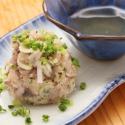 地魚のなめろう