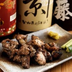 宮崎・妻地鶏のもも炭火焼き