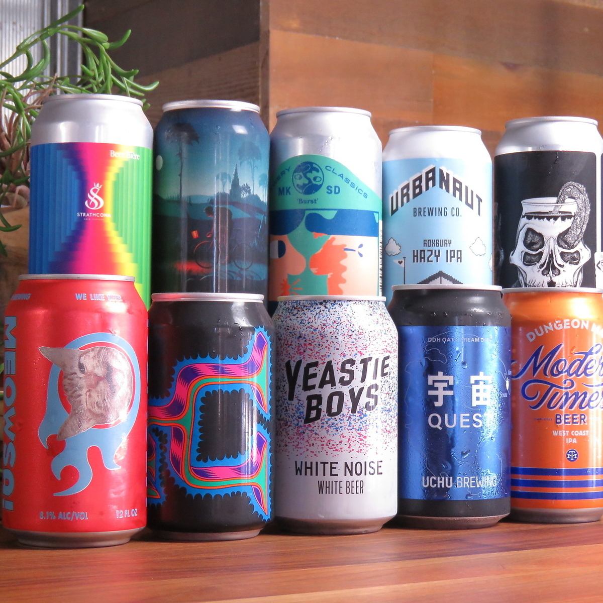 Enjoy from noon! Craft beer for takeout ◎